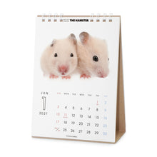 Read the image into the gallery view, THE HAMSTER 2027年カレンダー 卓上サイズの1月