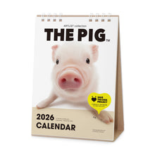 画像をギャラリービューアに読み込む, THE PIG 2026年カレンダー 卓上サイズ