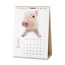 画像をギャラリービューアに読み込む, THE PIG 2026年カレンダー 卓上サイズ
