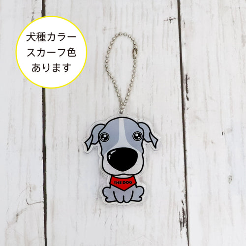 THE DOG × ThreeB キーホルダー イタリアン・グレイハウンド