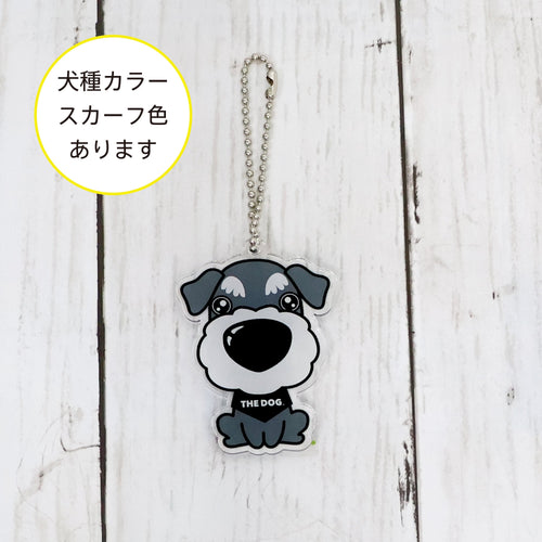 THE DOG × ThreeB キーホルダー シュナウザー