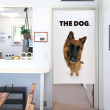 画像をギャラリービューアに読み込む, のれん THE DOG ジャーマン・シェパード・ドッグ(150cm丈)