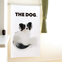 画像をギャラリービューアに読み込む, のれん THE DOG パピヨン(150cm丈)