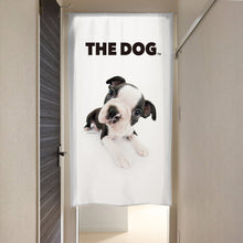 画像をギャラリービューアに読み込む, のれん THE DOG ボストン・テリア(150cm丈)
