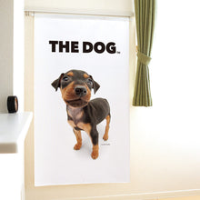 画像をギャラリービューアに読み込む, のれん THE DOG ミニチュア・ピンシャー(150cm丈)
