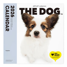 画像をギャラリービューアに読み込む, THE DOG 2026年カレンダー 大判サイズ(パピヨン)