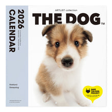 画像をギャラリービューアに読み込む, THE DOG 2026年カレンダー 大判サイズ(シェットランド・シープドッグ)