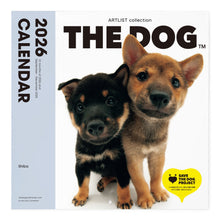 画像をギャラリービューアに読み込む, THE DOG 2026年カレンダー 大判サイズ(柴)