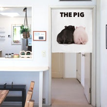 将图像阅读到画廊视图中, Noren THE PIG小猪(2只小猪,2只90cm长)