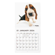 将图像阅读到画廊视图中, THE DOG 2026年カレンダー ミニサイズ(バセット・ハウンド)