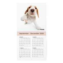 画像をギャラリービューアに読み込む, THE DOG 2026年カレンダー ミニサイズ(ビーグル)