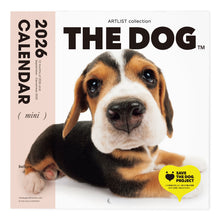 画像をギャラリービューアに読み込む, THE DOG 2026年カレンダー ミニサイズ(ビーグル)