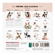将图像阅读到画廊视图中, THE DOG 2026年カレンダー ミニサイズ(ブル・テリア)