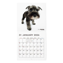 画像をギャラリービューアに読み込む, THE DOG 2026年カレンダー ミニサイズ(ミニチュア・シュナウザー)