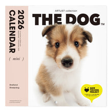 画像をギャラリービューアに読み込む, THE DOG 2026年カレンダー ミニサイズ(シェットランド・シープドッグ)