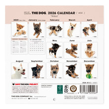画像をギャラリービューアに読み込む, THE DOG 2026年カレンダー ミニサイズ(柴)
