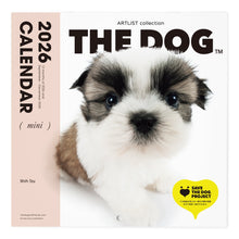 画像をギャラリービューアに読み込む, THE DOG 2026年カレンダー ミニサイズ(シー・ズー)
