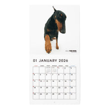 画像をギャラリービューアに読み込む, THE DOG 2026年カレンダー ミニサイズ トリオ(ダルメシアン/ドーベルマン /イングリッシュ・スプリンガー・スパニエル)
