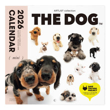 画像をギャラリービューアに読み込む, THE DOG 2026年カレンダー ミニサイズ(オールスター)