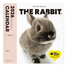 画像をギャラリービューアに読み込む, THE RABBIT 2026年カレンダー ミニサイズ