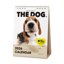 画像をギャラリービューアに読み込む, THE DOG 2026年カレンダー 卓上サイズ(ビーグル)