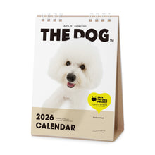 画像をギャラリービューアに読み込む, THE DOG 2026年カレンダー 卓上サイズ(ビション・フリーゼ)