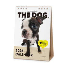 画像をギャラリービューアに読み込む, THE DOG 2026年カレンダー 卓上サイズ(ボストン・テリア)