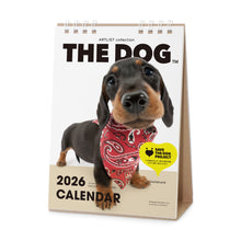 画像をギャラリービューアに読み込む, THE DOG 2026年カレンダー 卓上サイズ(ダックスフンド)