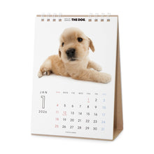 画像をギャラリービューアに読み込む, THE DOG 2026年カレンダー 卓上サイズ(ゴールデン・レトリーバー)