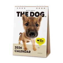 画像をギャラリービューアに読み込む, THE DOG 2026年カレンダー 卓上サイズ(柴)