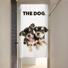 画像をギャラリービューアに読み込む, のれん THE DOG チワワ(2匹 150cm丈)