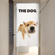画像をギャラリービューアに読み込む, のれん THE DOG 柴(赤1 150cm丈)