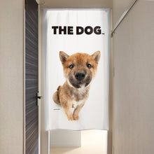 画像をギャラリービューアに読み込む, のれん THE DOG 柴(赤2 150cm丈)