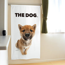 画像をギャラリービューアに読み込む, のれん THE DOG 柴(赤2 150cm丈)