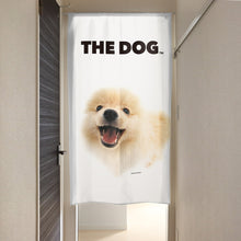 画像をギャラリービューアに読み込む, のれん THE DOG ポメラニアン(クリーム 150cm丈)