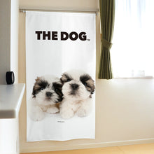 画像をギャラリービューアに読み込む, のれん THE DOG シー・ズー (2匹 150cm丈)