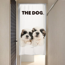 画像をギャラリービューアに読み込む, のれん THE DOG シー・ズー (2匹 150cm丈)