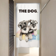 画像をギャラリービューアに読み込む, のれん THE DOG ミニチュア・シュナウザー(2匹 150cm丈)