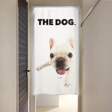 画像をギャラリービューアに読み込む, のれん THE DOG フレンチ・ブルドッグ(クリーム 150cm丈)