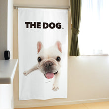 画像をギャラリービューアに読み込む, のれん THE DOG フレンチ・ブルドッグ(クリーム 150cm丈)