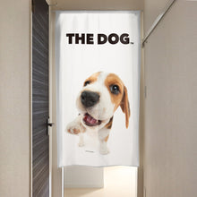 画像をギャラリービューアに読み込む, のれん THE DOG ビーグル(150cm丈)