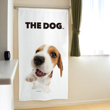 画像をギャラリービューアに読み込む, のれん THE DOG ビーグル(150cm丈)