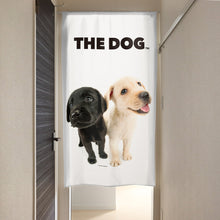 画像をギャラリービューアに読み込む, のれん THE DOG ラブラドール・レトリーバー(2匹 150cm丈)