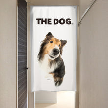 画像をギャラリービューアに読み込む, のれん THE DOG シェットランド・シープドッグ(セーブル 150cm丈)