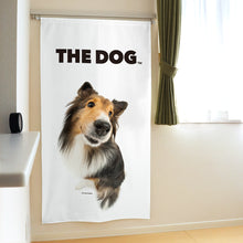 画像をギャラリービューアに読み込む, のれん THE DOG シェットランド・シープドッグ(セーブル 150cm丈)