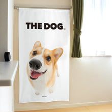 画像をギャラリービューアに読み込む, のれん THE DOG ウェルシュ・コーギー(150cm丈)