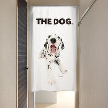 画像をギャラリービューアに読み込む, のれん THE DOG ダルメシアン(150cm丈)