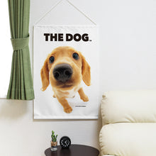 画像をギャラリービューアに読み込む, タペストリー THE DOG ダックスフンド