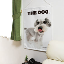 画像をギャラリービューアに読み込む, タペストリー THE DOG ミニチュア・シュナウザー