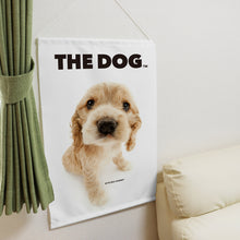 画像をギャラリービューアに読み込む, タペストリー THE DOG アメリカン・コッカー・スパニエル